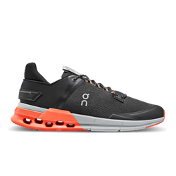 Man Schuhe On Running Cloudnova Flux Black/Flame