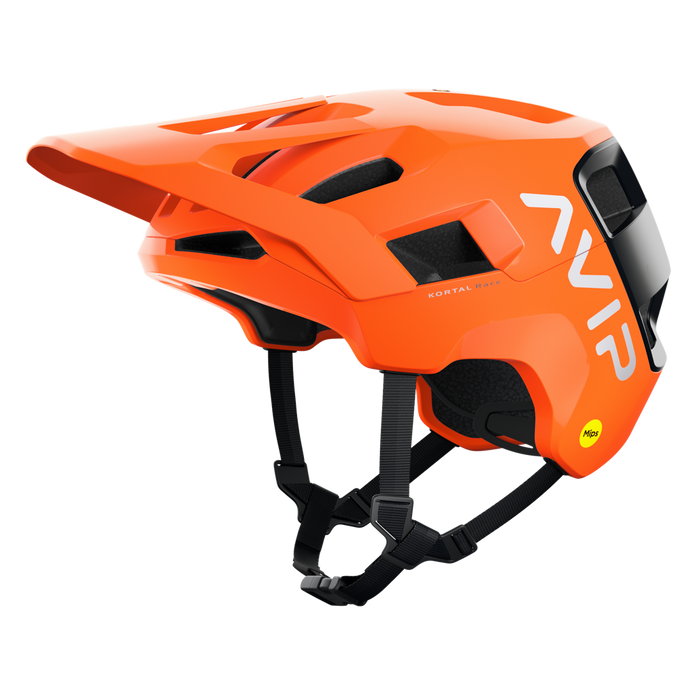 Bicycle helmet POC Kortal Race MIPS Fluorescent Orange AVIP/Uranium Black Matt - 2024