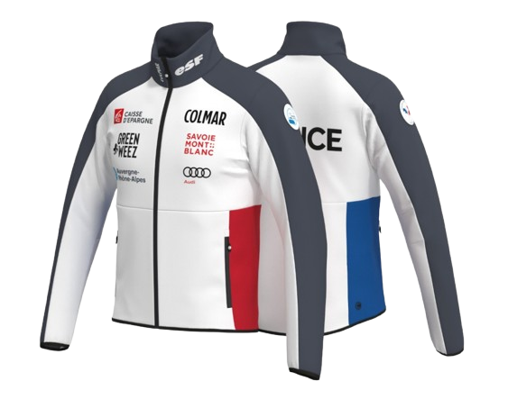 Herren-Softshell Colmar Replica Softshell Jacket White/Black/Blue/Red - 2024/25