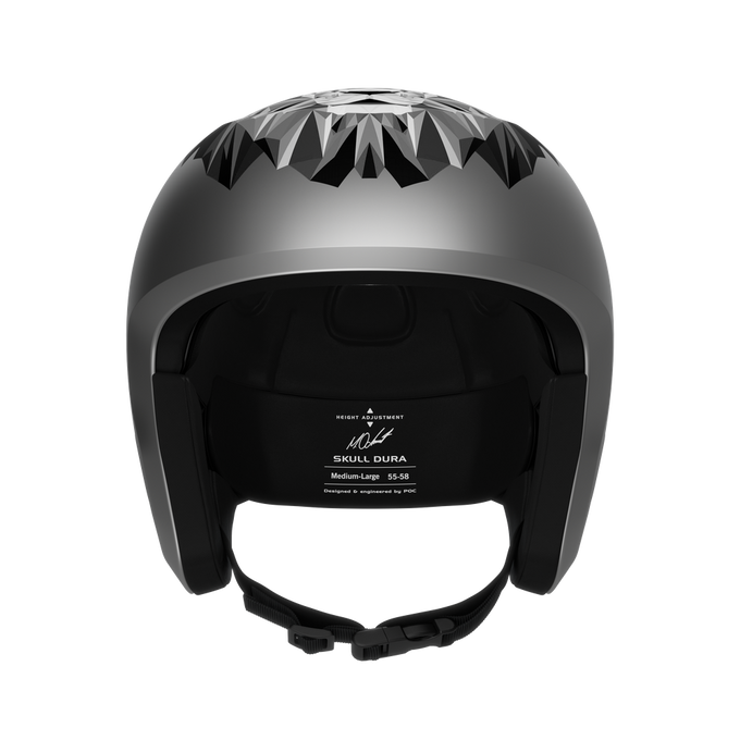 Helmet POC Skull Dura Jr Marco Odermatt Ed. Argentite Silver - 2024/25