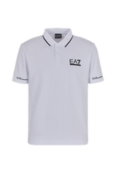 T-shirt Emporio Armani Man Jersey Polo White