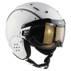 Helm Casco SP-6 Limited White Black Chameleon - 2024/25