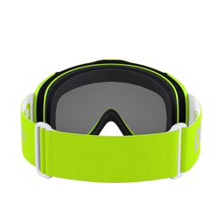 Goggles POC POCito Iris Fluorescent Yellow/Green/Partly Sunny Silver - 2024/25