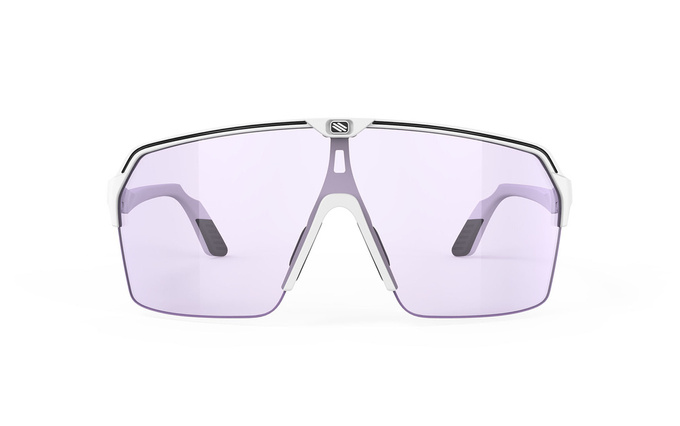 Sunglasses Rudy Project SPINSHIELD AIR WHITE MATTE - Impactx™ Photochromic 2 Laser Purple