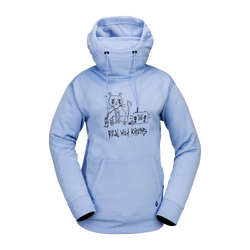 Hoodie Volcom Hydro Riding Hoodie Crystal Blue - 2024/25