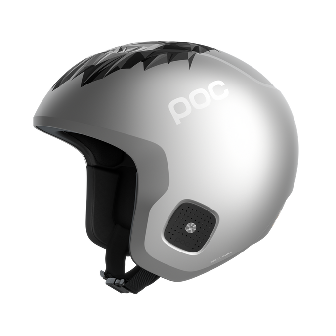 Helmet POC Skull Dura Jr Marco Odermatt Ed. Argentite Silver - 2024/25