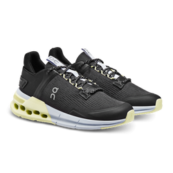 Women shoes On Running Cloudnova Flux Black/Hay