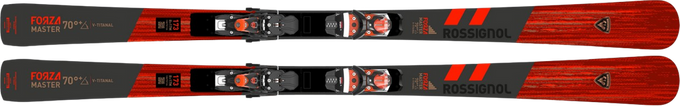 Skis Rossignol Forza 70° V-Ti Master R22 + SPX 12 Race Metrix Black Hot Red - 2024/25