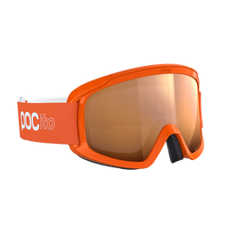 Goggles POC POCito Opsin Fluorescent Orange/Partly Sunny Light Orange - 2025/26