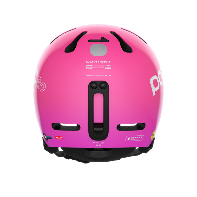 Helmet POC Pocito Fornix Mips Fluorescent Pink - 2024/25