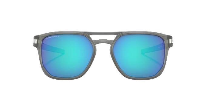 Sunglasses Oakley Latch Beta Prizm Sapphire Polarized Lenses / Matte Grey Ink Frame