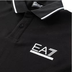 T-shirt Emporio Armani Man Jersey Polo Black