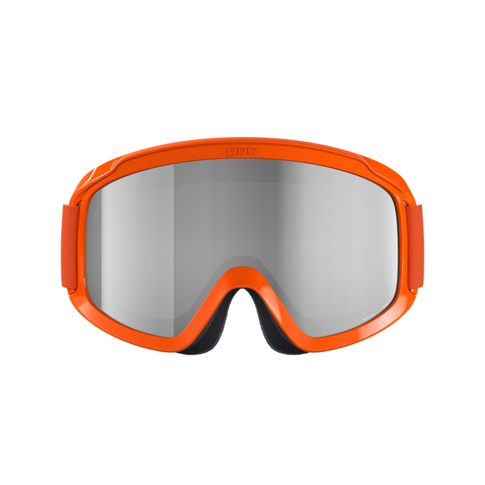 Goggles POC POCito Opsin Fluorescent Orange/Partly Sunny Silver - 2024/25