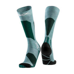 Socken X-socks Ski Discover OTC WMN Sage Green/English Lawn - 2024/25