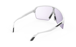 Sunglasses Rudy Project SPINSHIELD AIR WHITE MATTE - Impactx™ Photochromic 2 Laser Purple