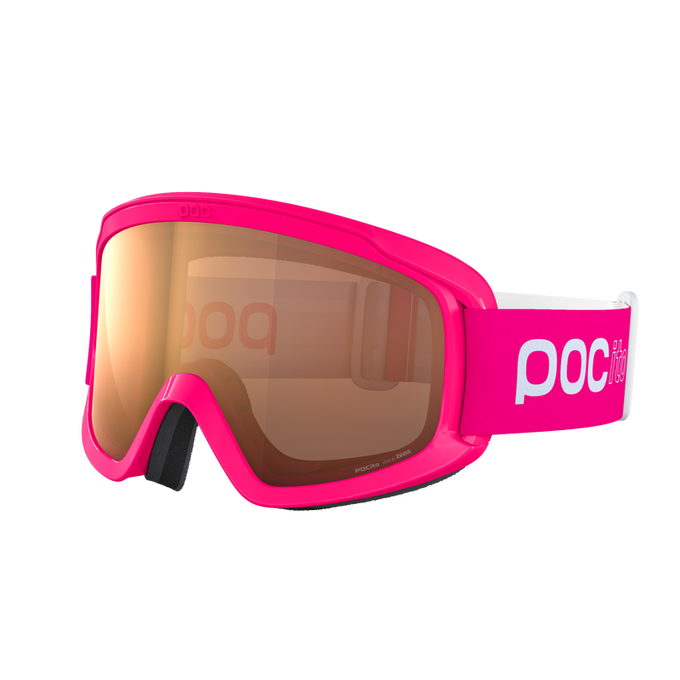 Goggles POC POCito Opsin Fluorescent Pink/Partly Sunny Light Orange - 2024/25