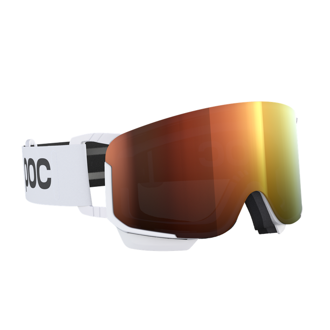 Goggles POC Nexal Mid Hydrogen White/Partly Sunny Orange - 2024/25