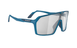 Sunglasses Rudy Project SPINSHIELD PACIFIC BLUE MATTE - Impactx™ Photochromic 2 Laser Black