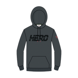 Hoodie Rossignol Hero Hoodie Onyx Grey - 2023/24