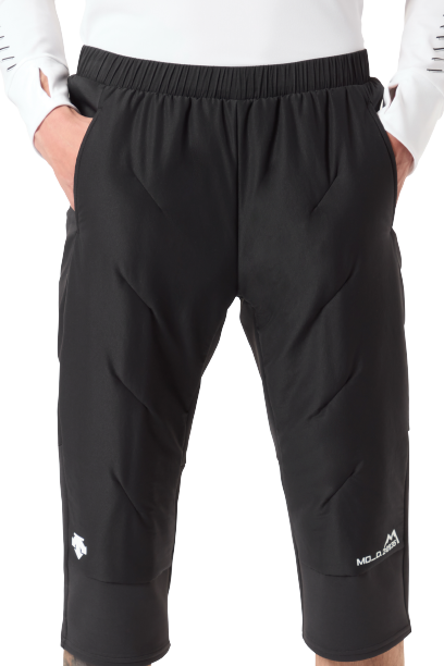 Softshell pants Descente SHybrid Middle Pants Black - 2023/24