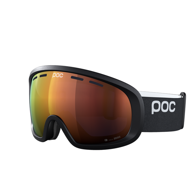 Ski goggles POC Fovea Mid Uranium Black/Partly Sunny Orange - 2024/25