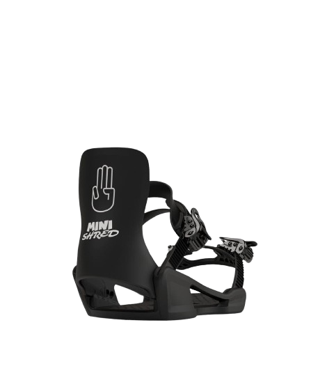 Snowboard Bindings Bataleon Minishred Binding Black - 2024/25