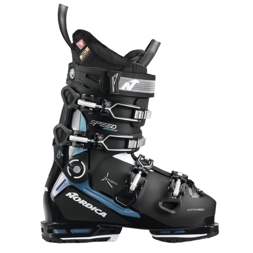 Skischuhe Nordica Speedmachine 3 95 W GW Black-Light Blue-White - 2024/25