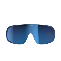 Sonnenbrille POC Aspire POCito Lead Blue Translucent/Equalizer Grey/Space Blue Mirror - 2024/25