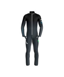 Rennanzug Energiapura Master Black Junior (non insulated, padded) - 2024/25