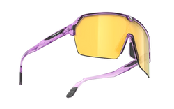 Sunglasses Rudy Project SPINSHIELD AIR Crystal Lilac Gloss/Multilaser Yellow