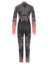 Racesuit Ziener RCE Racesuit Black Foggy Print Pink Vanilla - 2024/25