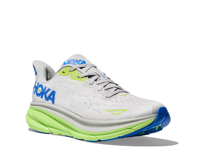 Men shoes Hoka Clifton 9 Stardust/Electric Cobalt