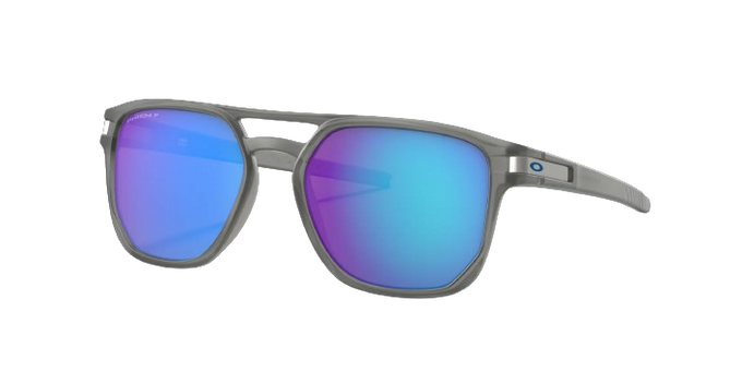 Sonnenbrille Oakley Latch Beta Prizm Sapphire Polarized Lenses / Matte Grey Ink Frame