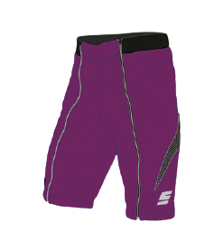 Shorts ENERGIAPURA Wengen Bicolor Purple/Black Junior 