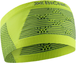 Stirnband X-bionic Headband HI Vis Yellow/Grey - 2024/25