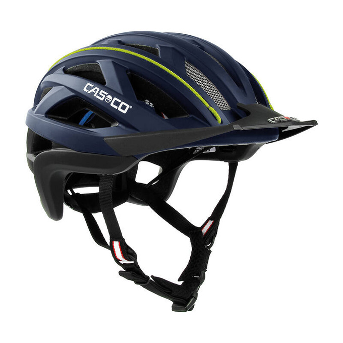 Casco bike helmet Cuda 2 Blue/Neon - 2024