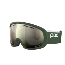 Ski goggles POC Fovea Mid Epidote Green/Partly Sunny Ivory - 2023/24