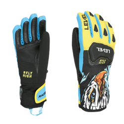 Gloves Level Race JR Yellow-Blue - 2024/25