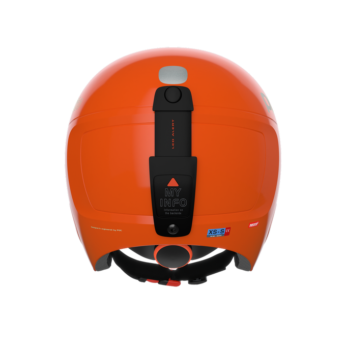 Helm POC Pocito Skull Fluorescent Orange - 2025/26