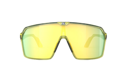 Sunglasses Rudy Project SPINSHIELD Crystal Blue Avio/Apple Green Fade Gloss/Multilaser Yellow