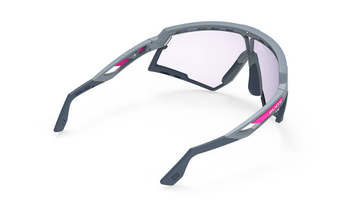 Sunglasses Rudy Project DEFENDER GLACIER MATTE / BUMPERS AVIO - Impactx™ Photochromic 2 Laser Purple