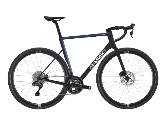 Straßenrennrad Basso Astra Ultegra Di2 Cameleont/Microtech RE38 - 2023