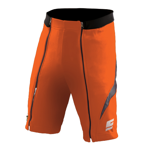 Shorts ENERGIAPURA New Wengen Bicolor Orange/Black Junior 