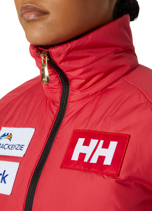 Daunenjacke Helly Hansen World Cup Insulator Jacket Red - 2023/24