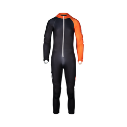 Race Suit POC Skin Gs Jr Uranium Black/Zink Orange  - 2022/23