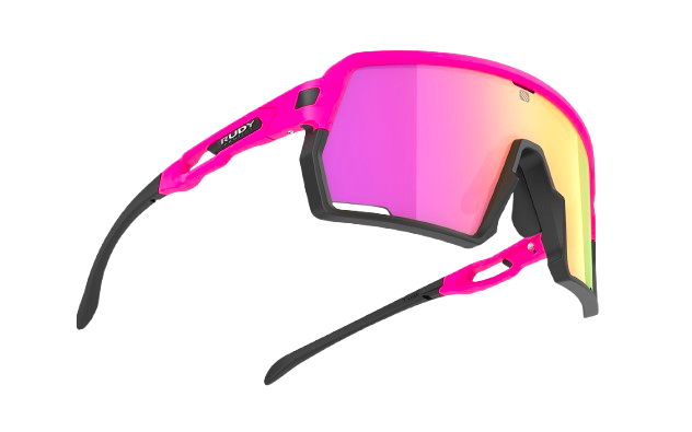 Sunglasses Rudy Project KELION Pink Fluo Matte/Multilaser Sunset