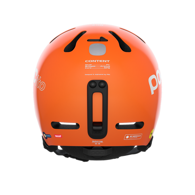 Helmet POC Pocito Fornix Mips Fluorescent Orange - 2024/25