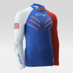Thermal underwear UYN Natyon 3.0 USA Bode Miller UW Shirt LG SL Turtle Neck - 2025/26