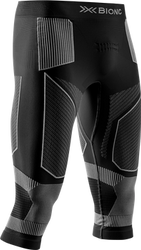 Thermal underwear X-Bionic Energy Accumulator Light Pants 3/4 Men Black/Light Grey - 2024/25