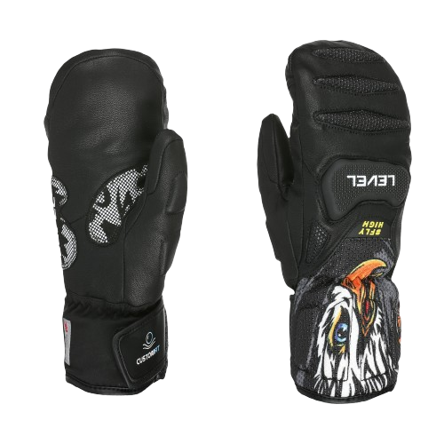 Gloves Level SQ JR CF Mitt pk Black - 2024/25